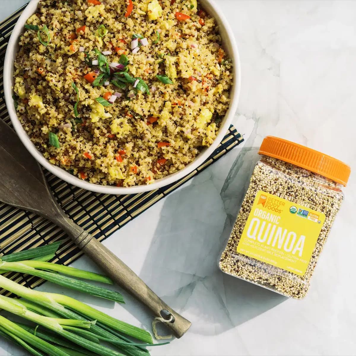 Quinoa Fried “Rice”