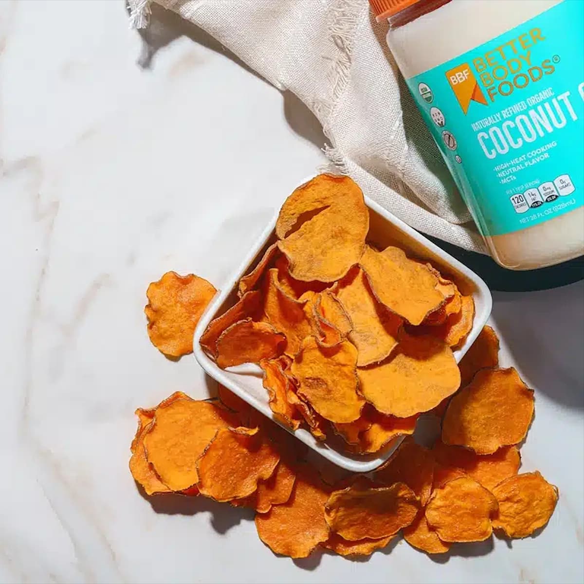 Baked Sweet Potato Chips
