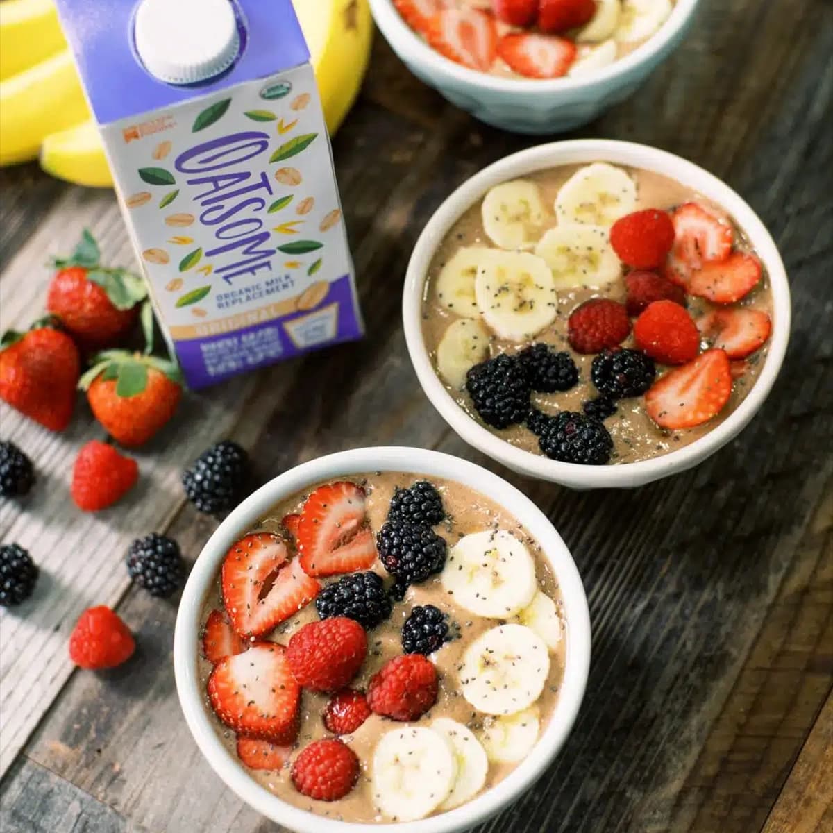 Oat Milk Smoothie Bowl