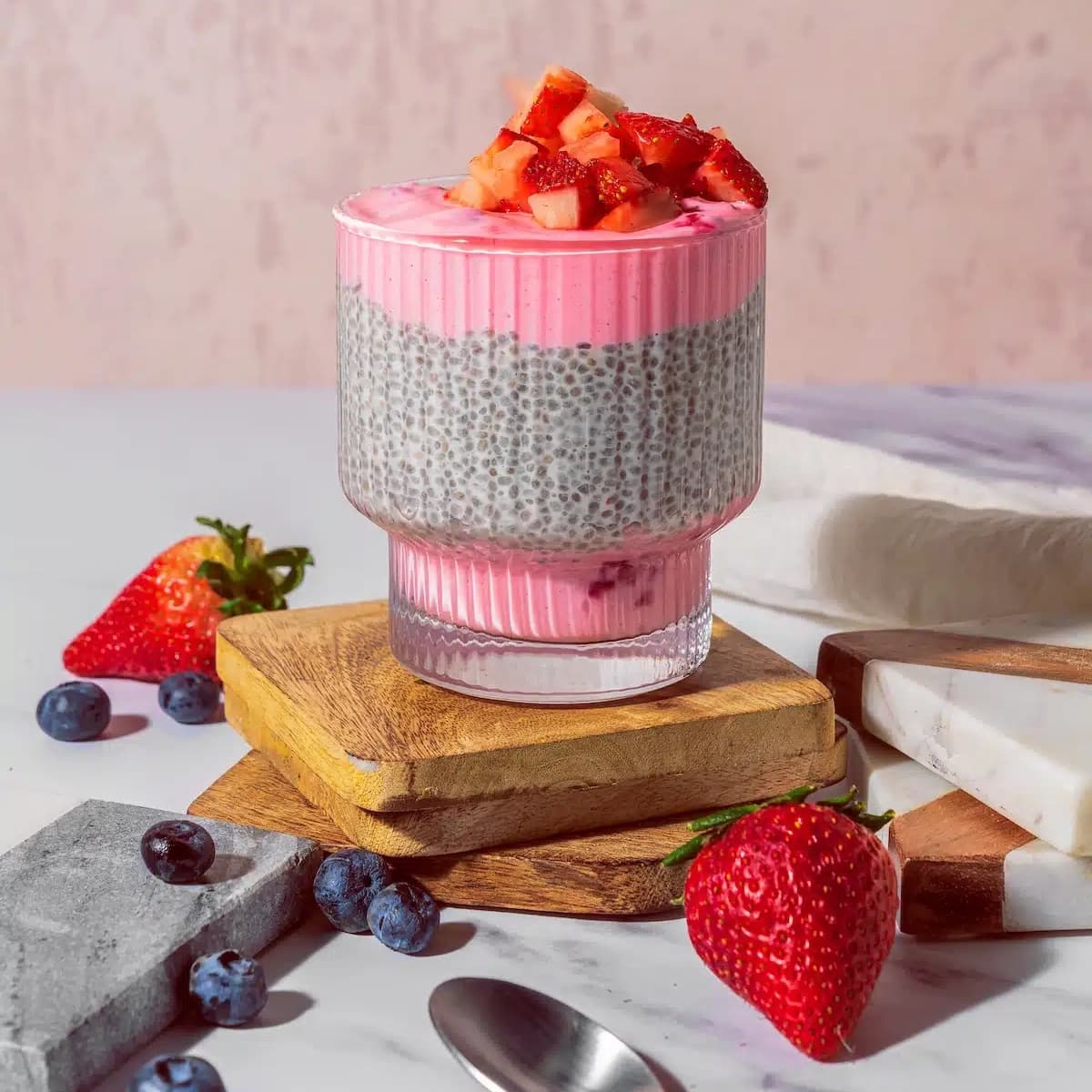 Strawberry Chia Pudding