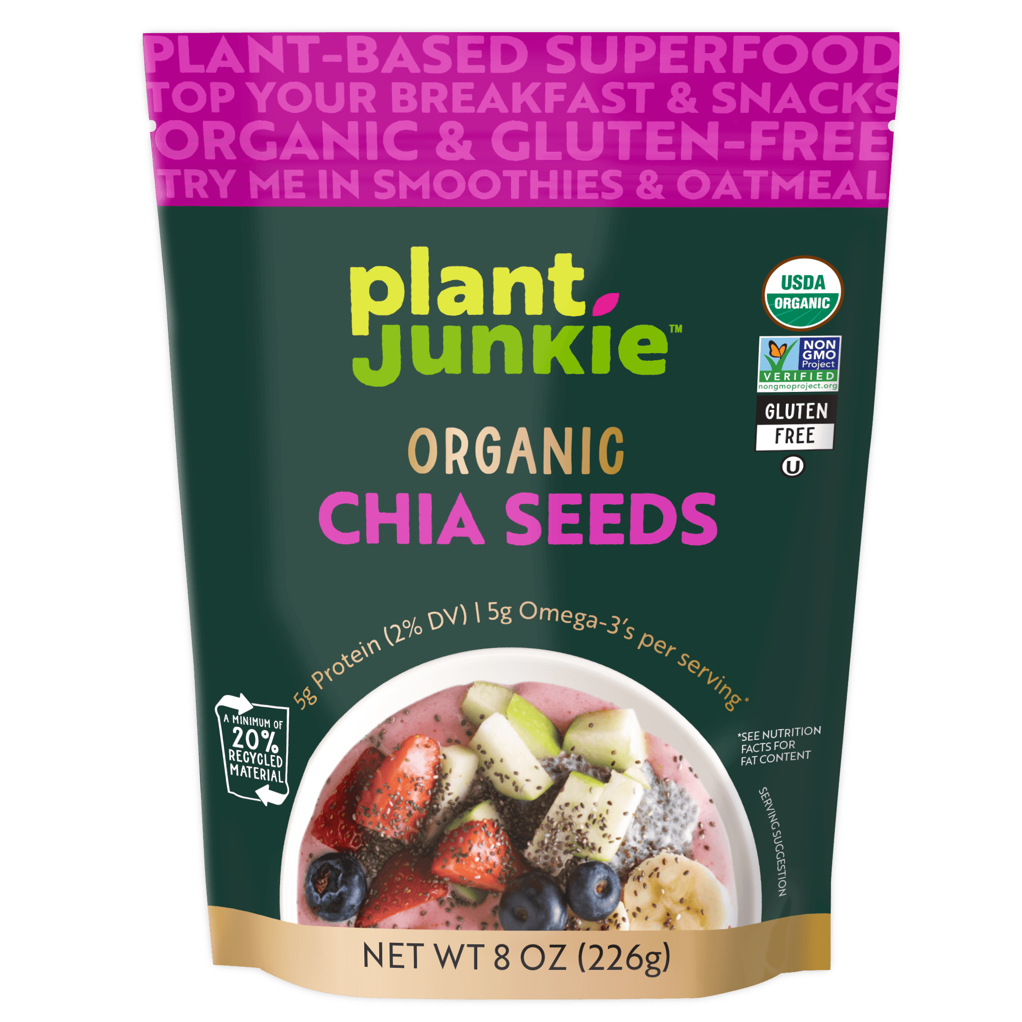 Plant Junkie Chia Seeds