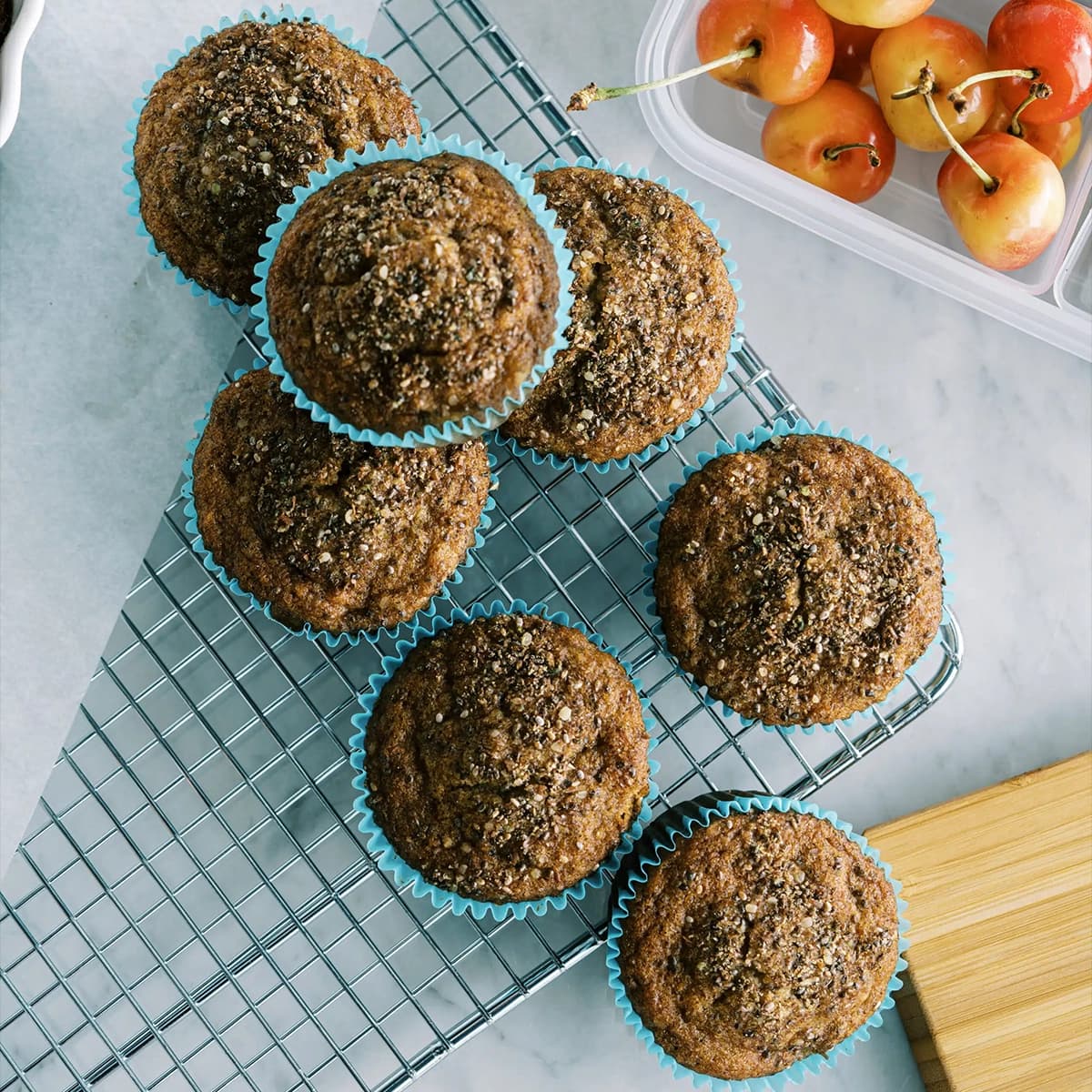 Banana Super Seed Muffins