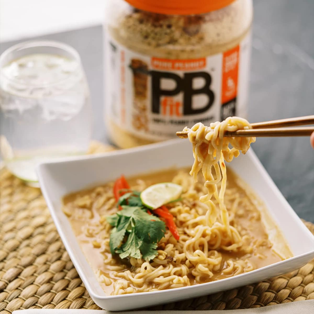 Thai Peanut Ramen Soup