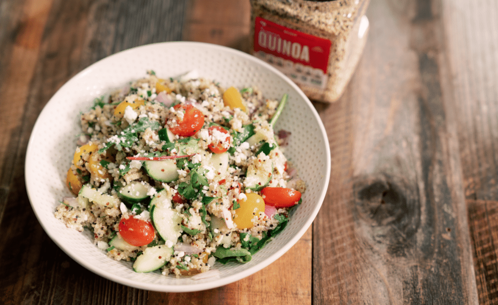 Greek Inspired Quinoa Salad - BetterBody Foods